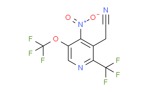 AM75057 | 1361816-97-8 | 4-Nitro-5-(trifluoromethoxy)-2-(trifluoromethyl)pyridine-3-acetonitrile