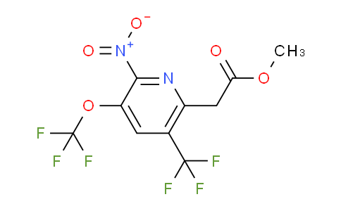 AM75065 | 1361734-31-7 | Methyl 2-nitro-3-(trifluoromethoxy)-5-(trifluoromethyl)pyridine-6-acetate