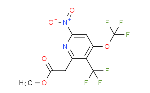 AM75066 | 1361915-66-3 | Methyl 6-nitro-4-(trifluoromethoxy)-3-(trifluoromethyl)pyridine-2-acetate