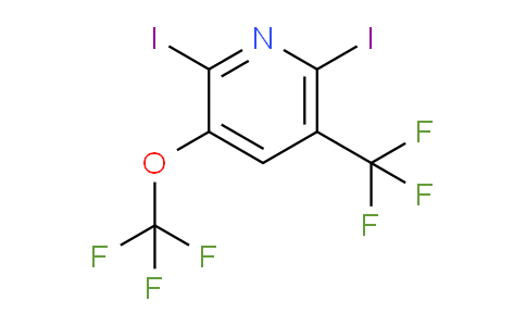 AM75083 | 1804029-33-1 | 2,6-Diiodo-3-(trifluoromethoxy)-5-(trifluoromethyl)pyridine