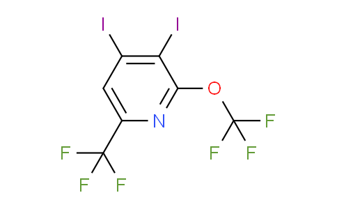 AM75084 | 1806095-85-1 | 3,4-Diiodo-2-(trifluoromethoxy)-6-(trifluoromethyl)pyridine