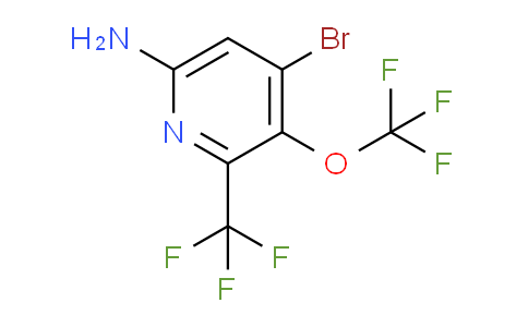 AM75087 | 1804584-26-6 | 6-Amino-4-bromo-3-(trifluoromethoxy)-2-(trifluoromethyl)pyridine