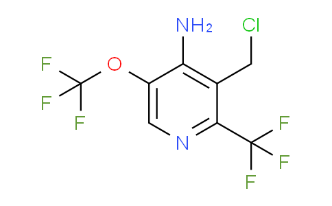 AM75095 | 1804535-65-6 | 4-Amino-3-(chloromethyl)-5-(trifluoromethoxy)-2-(trifluoromethyl)pyridine