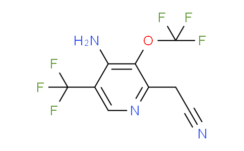 AM75101 | 1803663-35-5 | 4-Amino-3-(trifluoromethoxy)-5-(trifluoromethyl)pyridine-2-acetonitrile