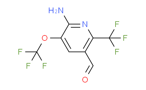 AM75105 | 1803663-66-2 | 2-Amino-3-(trifluoromethoxy)-6-(trifluoromethyl)pyridine-5-carboxaldehyde