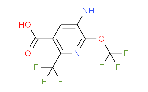 AM75107 | 1803948-92-6 | 3-Amino-2-(trifluoromethoxy)-6-(trifluoromethyl)pyridine-5-carboxylic acid