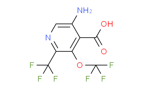 AM75109 | 1806197-13-6 | 5-Amino-3-(trifluoromethoxy)-2-(trifluoromethyl)pyridine-4-carboxylic acid