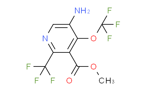 AM75112 | 1803664-63-2 | Methyl 5-amino-4-(trifluoromethoxy)-2-(trifluoromethyl)pyridine-3-carboxylate