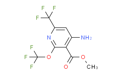 AM75113 | 1803664-75-6 | Methyl 4-amino-2-(trifluoromethoxy)-6-(trifluoromethyl)pyridine-3-carboxylate
