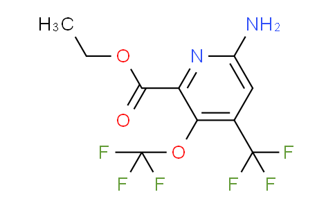 AM75116 | 1806198-21-9 | Ethyl 6-amino-3-(trifluoromethoxy)-4-(trifluoromethyl)pyridine-2-carboxylate