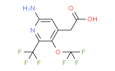 AM75119 | 1806190-73-7 | 6-Amino-3-(trifluoromethoxy)-2-(trifluoromethyl)pyridine-4-acetic acid