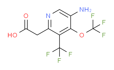 AM75121 | 1803989-32-3 | 5-Amino-4-(trifluoromethoxy)-3-(trifluoromethyl)pyridine-2-acetic acid