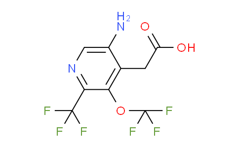 AM75122 | 1806001-04-6 | 5-Amino-3-(trifluoromethoxy)-2-(trifluoromethyl)pyridine-4-acetic acid