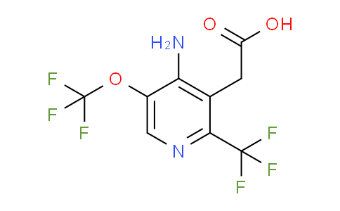 AM75123 | 1806001-17-1 | 4-Amino-5-(trifluoromethoxy)-2-(trifluoromethyl)pyridine-3-acetic acid