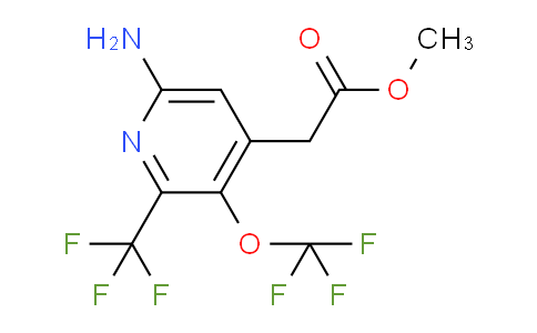 AM75124 | 1806096-33-2 | Methyl 6-amino-3-(trifluoromethoxy)-2-(trifluoromethyl)pyridine-4-acetate