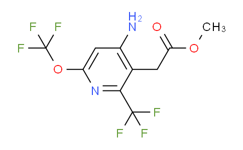 AM75125 | 1806190-89-5 | Methyl 4-amino-6-(trifluoromethoxy)-2-(trifluoromethyl)pyridine-3-acetate