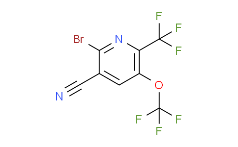 AM75127 | 1806154-37-9 | 2-Bromo-3-cyano-5-(trifluoromethoxy)-6-(trifluoromethyl)pyridine