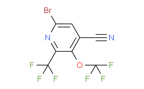 AM75128 | 1806104-06-2 | 6-Bromo-4-cyano-3-(trifluoromethoxy)-2-(trifluoromethyl)pyridine