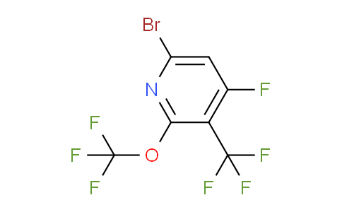 AM75130 | 1803968-27-5 | 6-Bromo-4-fluoro-2-(trifluoromethoxy)-3-(trifluoromethyl)pyridine