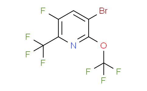 AM75135 | 1803448-44-3 | 3-Bromo-5-fluoro-2-(trifluoromethoxy)-6-(trifluoromethyl)pyridine