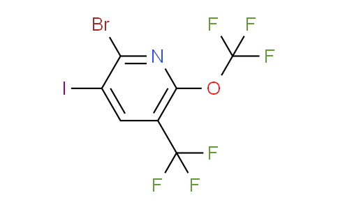 AM75139 | 1804472-37-4 | 2-Bromo-3-iodo-6-(trifluoromethoxy)-5-(trifluoromethyl)pyridine