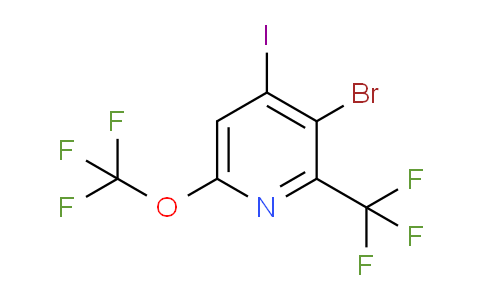 AM75142 | 1803678-66-1 | 3-Bromo-4-iodo-6-(trifluoromethoxy)-2-(trifluoromethyl)pyridine