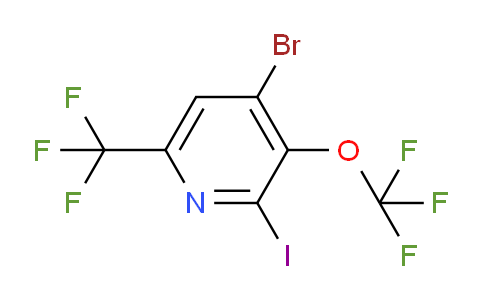 AM75144 | 1803999-25-8 | 4-Bromo-2-iodo-3-(trifluoromethoxy)-6-(trifluoromethyl)pyridine