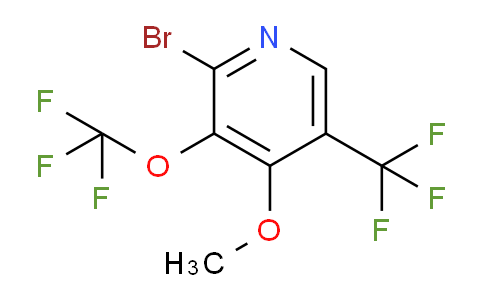 2-Bromo-4-methoxy-3-(trifluoromethoxy)-5-(trifluoromethyl)pyridine