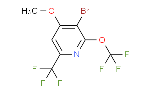 AM75148 | 1804004-22-5 | 3-Bromo-4-methoxy-2-(trifluoromethoxy)-6-(trifluoromethyl)pyridine