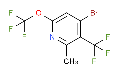 AM75154 | 1806222-54-7 | 4-Bromo-2-methyl-6-(trifluoromethoxy)-3-(trifluoromethyl)pyridine