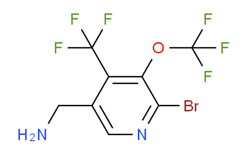 AM75167 | 1806127-70-7 | 5-(Aminomethyl)-2-bromo-3-(trifluoromethoxy)-4-(trifluoromethyl)pyridine