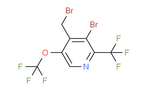 AM75170 | 1806123-67-0 | 3-Bromo-4-(bromomethyl)-5-(trifluoromethoxy)-2-(trifluoromethyl)pyridine