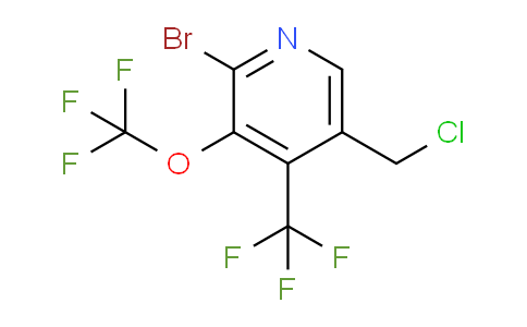 AM75174 | 1803998-74-4 | 2-Bromo-5-(chloromethyl)-3-(trifluoromethoxy)-4-(trifluoromethyl)pyridine