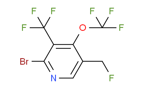 AM75177 | 1804572-24-4 | 2-Bromo-5-(fluoromethyl)-4-(trifluoromethoxy)-3-(trifluoromethyl)pyridine