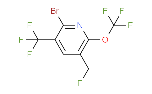 AM75178 | 1804601-44-2 | 2-Bromo-5-(fluoromethyl)-6-(trifluoromethoxy)-3-(trifluoromethyl)pyridine