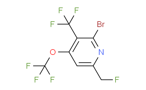 AM75179 | 1806097-88-0 | 2-Bromo-6-(fluoromethyl)-4-(trifluoromethoxy)-3-(trifluoromethyl)pyridine