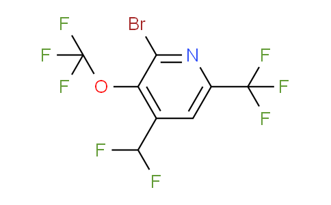 AM75181 | 1806209-17-5 | 2-Bromo-4-(difluoromethyl)-3-(trifluoromethoxy)-6-(trifluoromethyl)pyridine