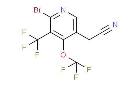 AM75185 | 1803525-92-9 | 2-Bromo-4-(trifluoromethoxy)-3-(trifluoromethyl)pyridine-5-acetonitrile