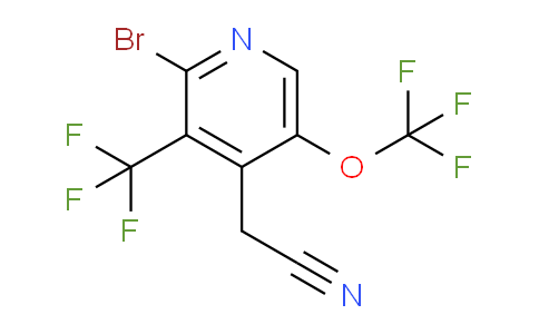 AM75186 | 1804000-08-5 | 2-Bromo-5-(trifluoromethoxy)-3-(trifluoromethyl)pyridine-4-acetonitrile