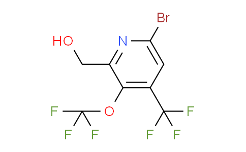 6-Bromo-3-(trifluoromethoxy)-4-(trifluoromethyl)pyridine-2-methanol
