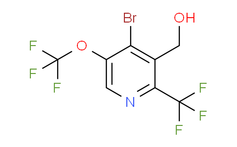 AM75193 | 1804727-30-7 | 4-Bromo-5-(trifluoromethoxy)-2-(trifluoromethyl)pyridine-3-methanol