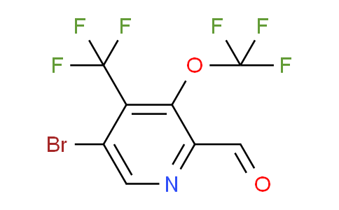 AM75194 | 1803645-78-4 | 5-Bromo-3-(trifluoromethoxy)-4-(trifluoromethyl)pyridine-2-carboxaldehyde