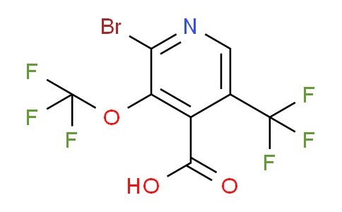 AM75197 | 1804742-35-5 | 2-Bromo-3-(trifluoromethoxy)-5-(trifluoromethyl)pyridine-4-carboxylic acid