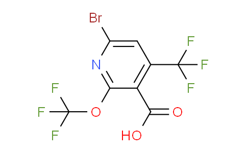 AM75198 | 1804445-18-8 | 6-Bromo-2-(trifluoromethoxy)-4-(trifluoromethyl)pyridine-3-carboxylic acid