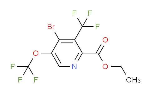 AM75200 | 1803638-52-9 | Ethyl 4-bromo-5-(trifluoromethoxy)-3-(trifluoromethyl)pyridine-2-carboxylate