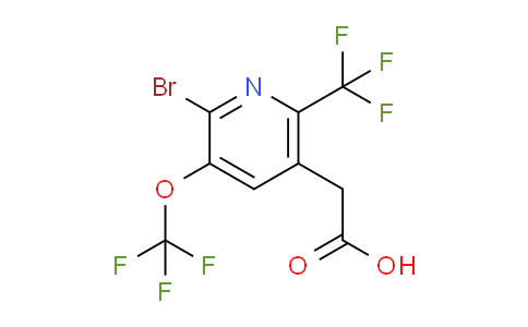 AM75203 | 1803963-79-2 | 2-Bromo-3-(trifluoromethoxy)-6-(trifluoromethyl)pyridine-5-acetic acid