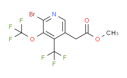 AM75206 | 1806235-86-8 | Methyl 2-bromo-3-(trifluoromethoxy)-4-(trifluoromethyl)pyridine-5-acetate