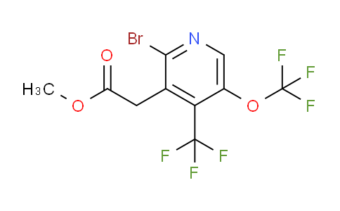 AM75209 | 1804750-66-0 | Methyl 2-bromo-5-(trifluoromethoxy)-4-(trifluoromethyl)pyridine-3-acetate