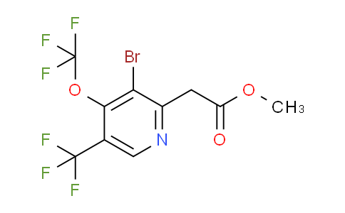 AM75210 | 1806078-27-2 | Methyl 3-bromo-4-(trifluoromethoxy)-5-(trifluoromethyl)pyridine-2-acetate