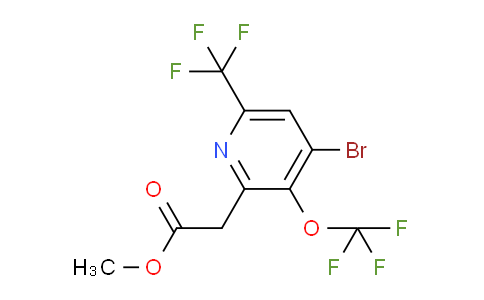 AM75212 | 1803575-66-7 | Methyl 4-bromo-3-(trifluoromethoxy)-6-(trifluoromethyl)pyridine-2-acetate